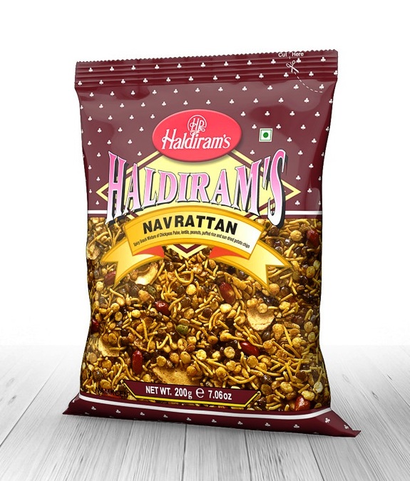Snack Navrattan Mix - Haldiram's 200g.